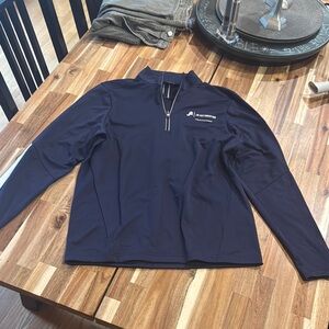 Under Armour Dark Blue Quarter-Zip Pullover